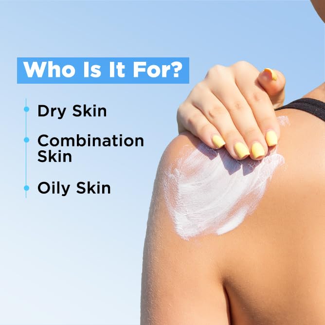 SunScoop 5% Niacinamide Daily Moisture Sunscreen Body Lotion SPF 50+ PA++++ Broad Spectrum
