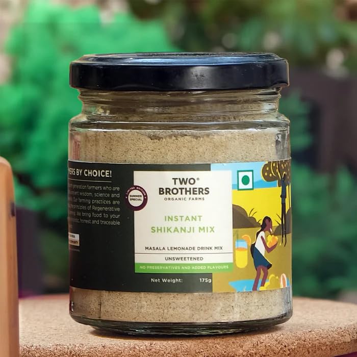 Two Brothers Organic Farms Instant Shikanji Mix - 150g