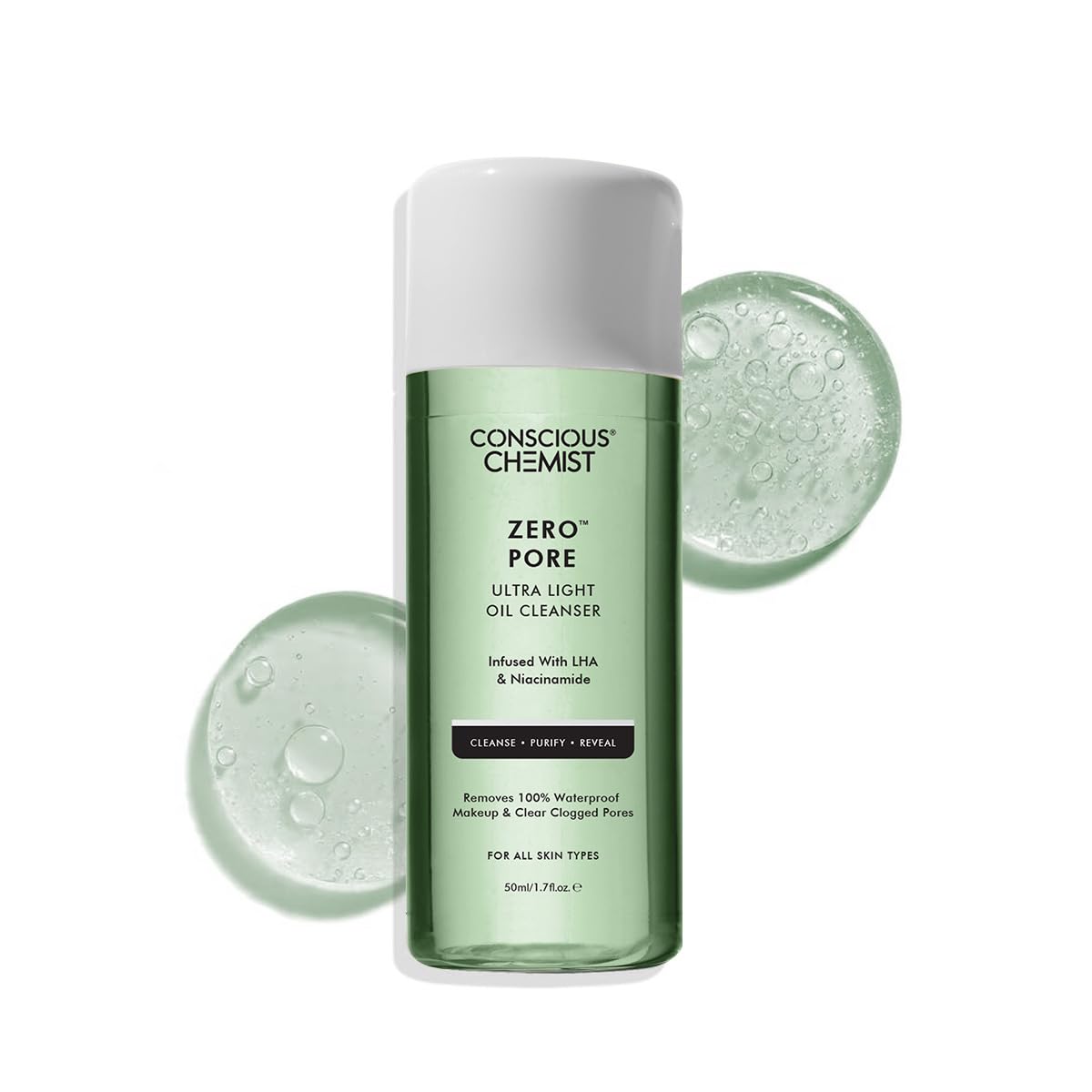 Conscious Chemist Zero Pore Ultra Light Oil Cleanser | 50ml