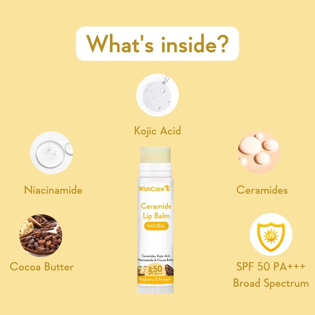 WishCare Lip Balm with SPF 50 PA+++ - 5g