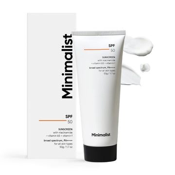 Minimalist Sunscreen SPF 50 PA++++| 50g