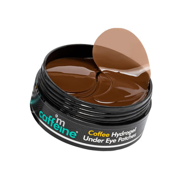 mCaffeine Coffee Hydrogel Eye Patches for Dark Circles- 30 Pairs | 90G