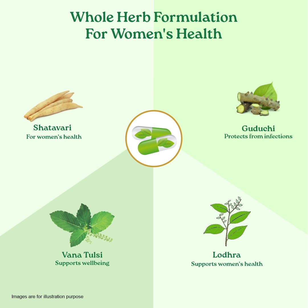 Organic India Women's Well Being - 60 Veg Capsules