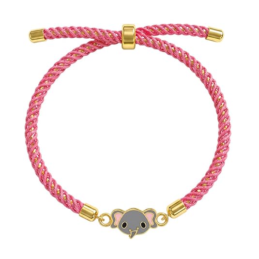 GIVA 925 Silver Golden Baby Elephant Rakhi For Kids