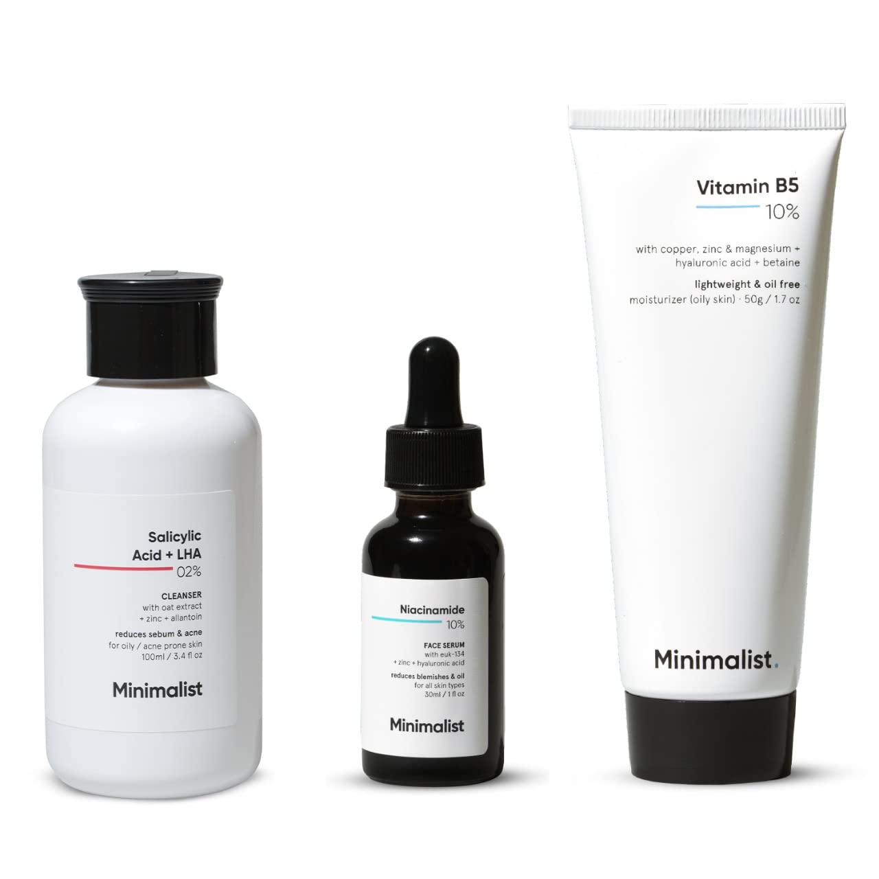 Minimalist Oily Skincare Kit - 180g