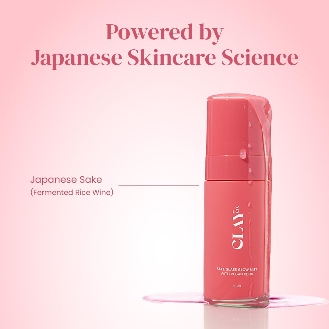 ClayCo Sake Glass Glow Mist with Vegan PDRN - 50ml