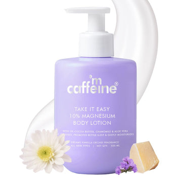 mCaffeine 10% Magnesium Body Lotion | Stress Relief 300ml