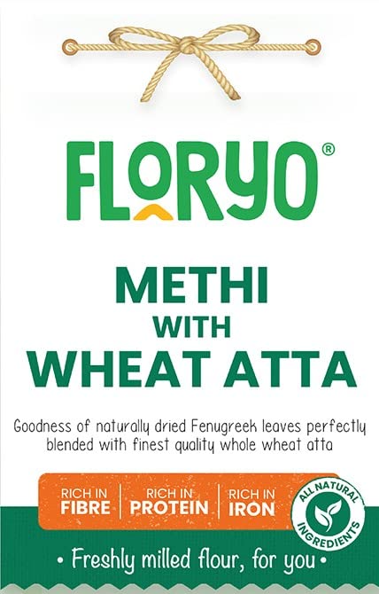 Floryo Methi With Whole Wheat Atta |350g Pack