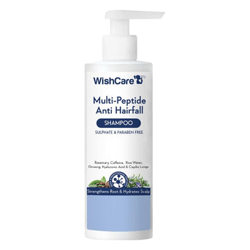 WishCare Multi Peptide Anti Hairfall Shampoo – Paraben & Sulphate Free Shampoo -250ml