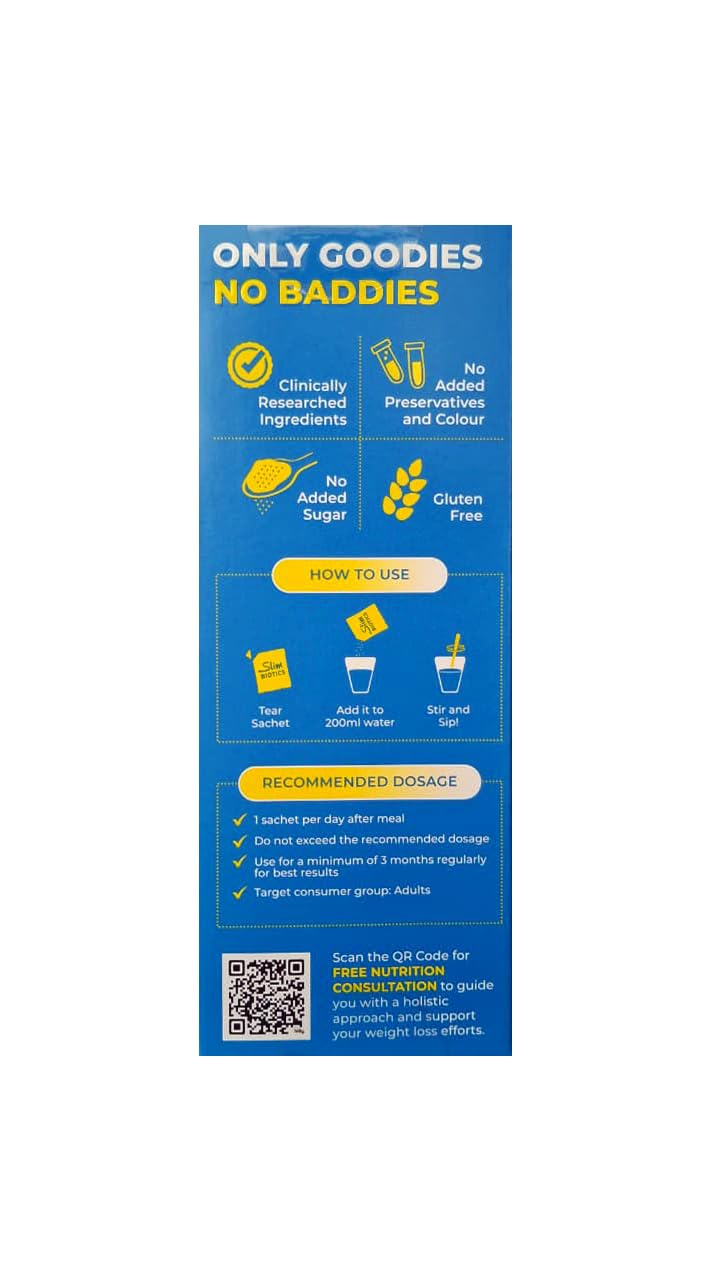 Good Monk Slimbiotics | Weight Loss for Women & Men |30 Days Pack