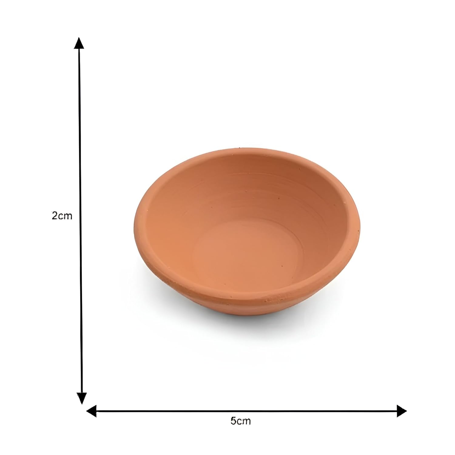 Handmade Clay Mitti Diya for Diwali | Pack of 100