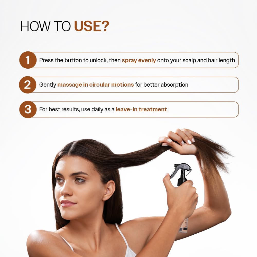Bare Anatomy Nature x Science Fenugreek and Curry Leaves Hair Spray - 200 ml