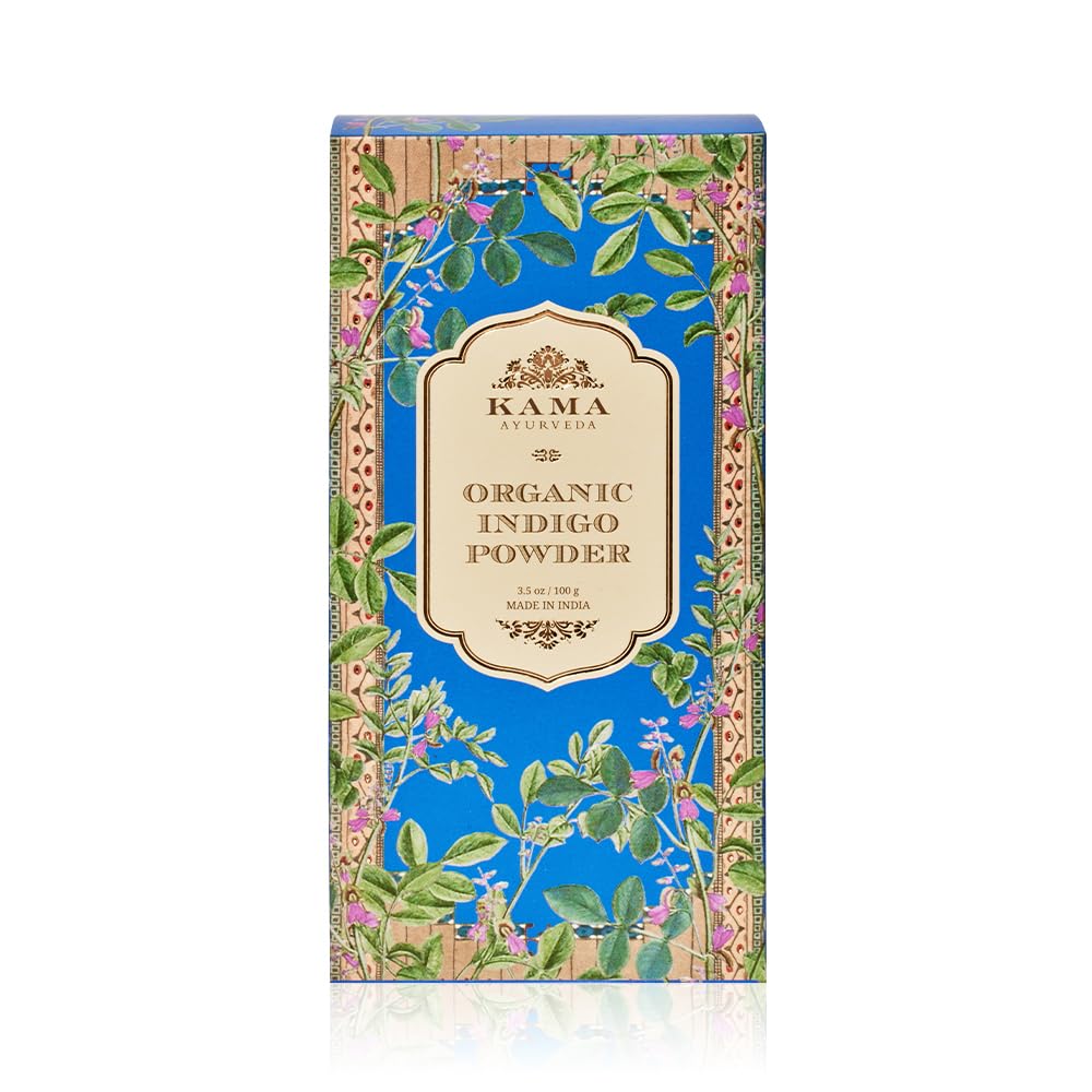 Kama Ayurveda Organic Indigo Powder 100g | Natural Color