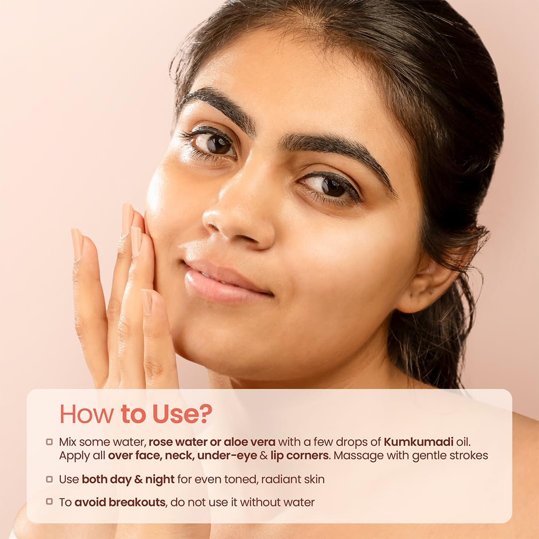 Nat Habit Ayurvedic Kumkumadi Face Oil - 10ml