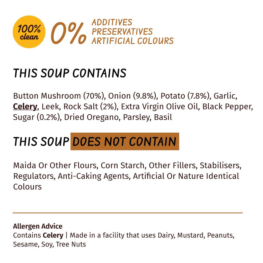 Simplify Pepper Mushroom Soup - Pack of 2 (Serves 5 to 6)