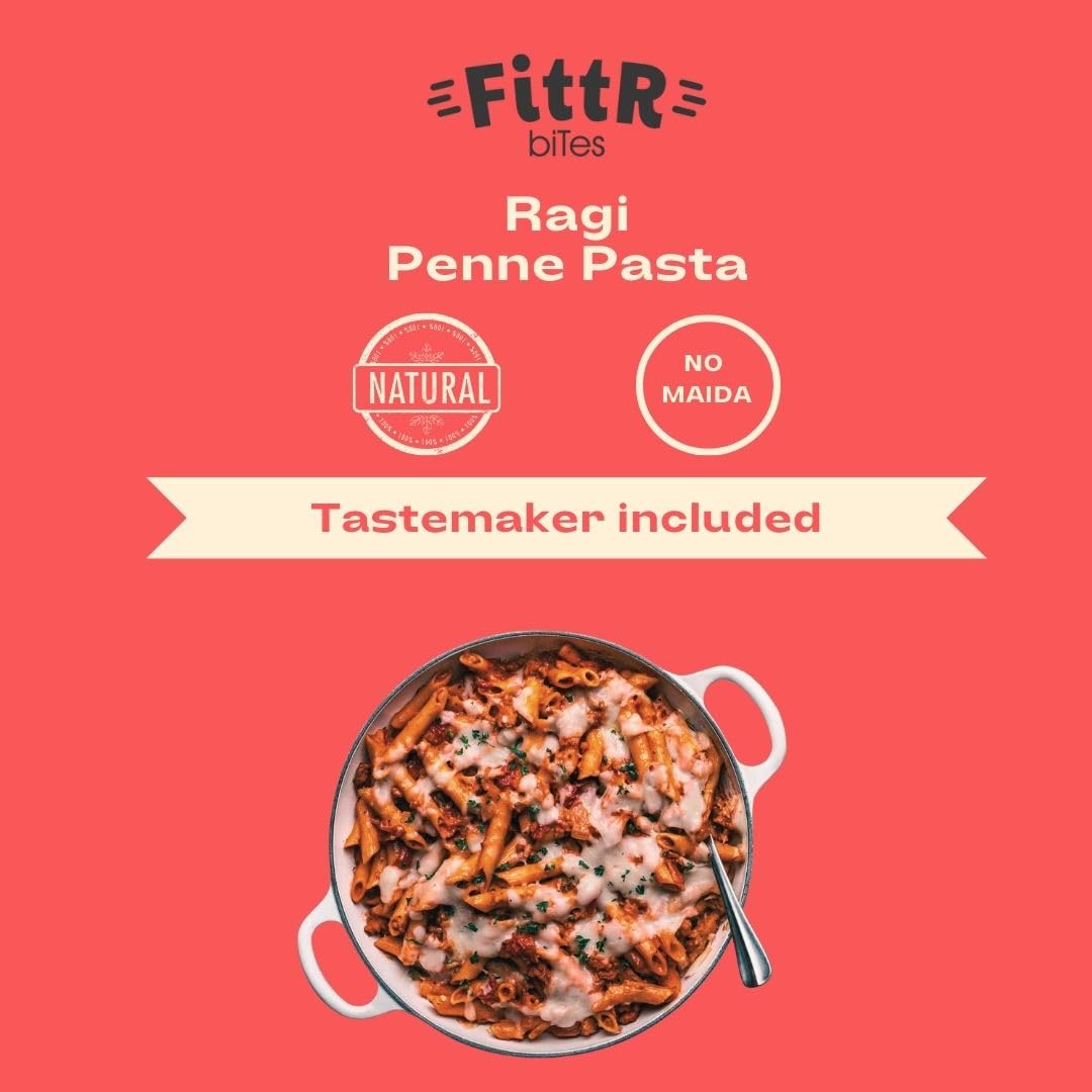 FittR Bites Ragi Millet Pasta - 360 Grams