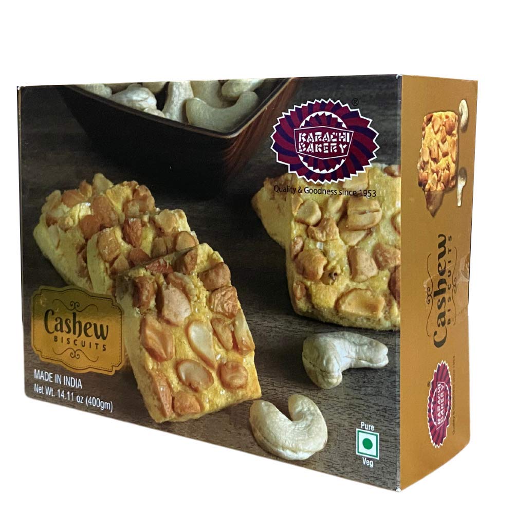 Karachi Bakery Cashew Biscuits, 400 g