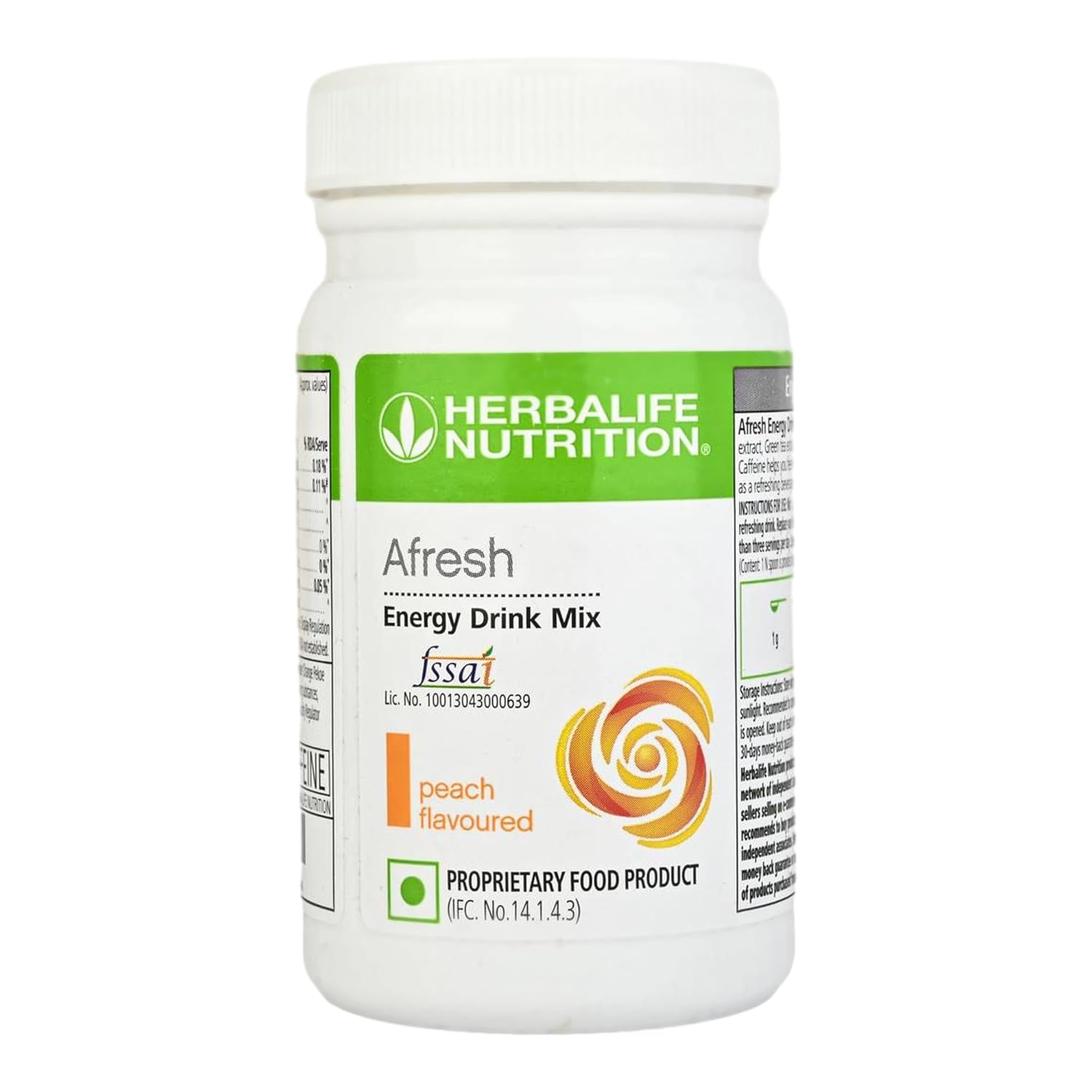 Herbalife HN Afresh Energy Drink Peach Flavor (50 gm)