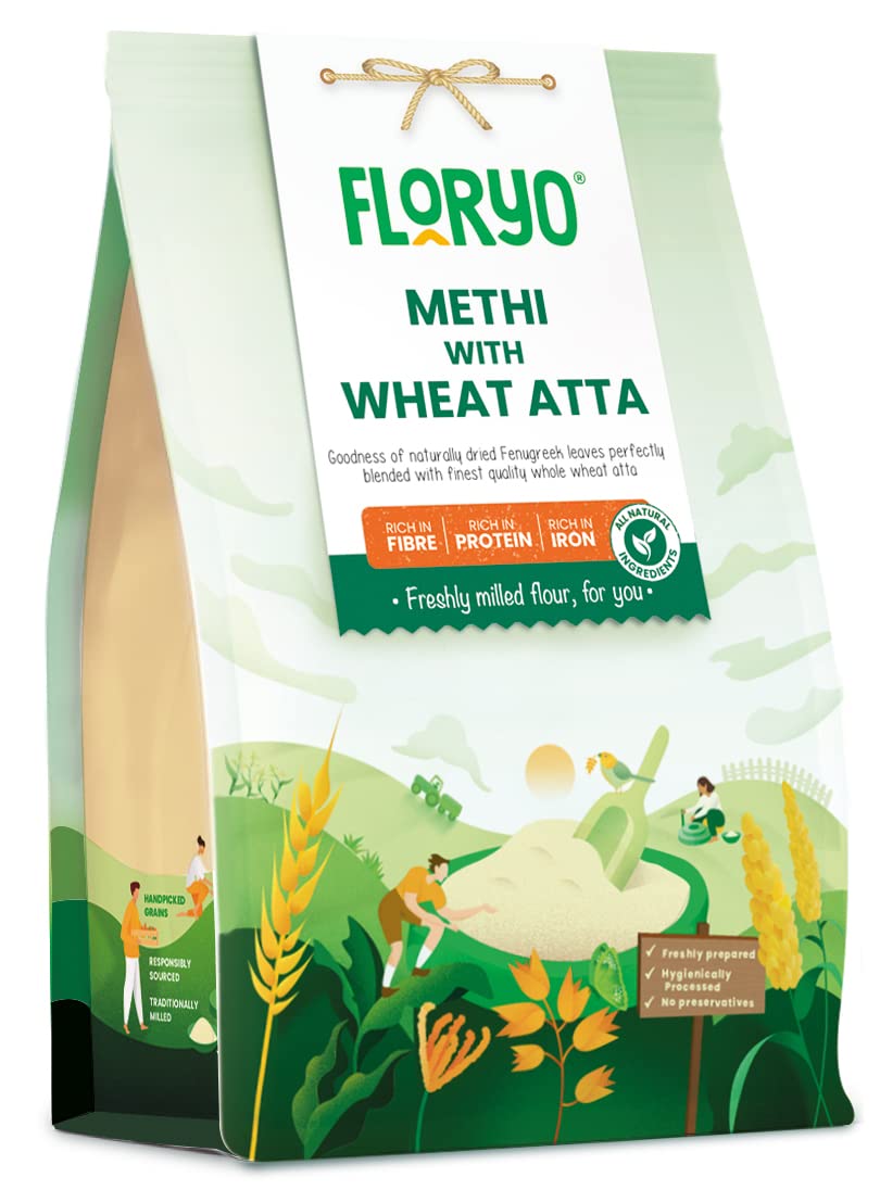 Floryo Methi With Whole Wheat Atta |350g Pack