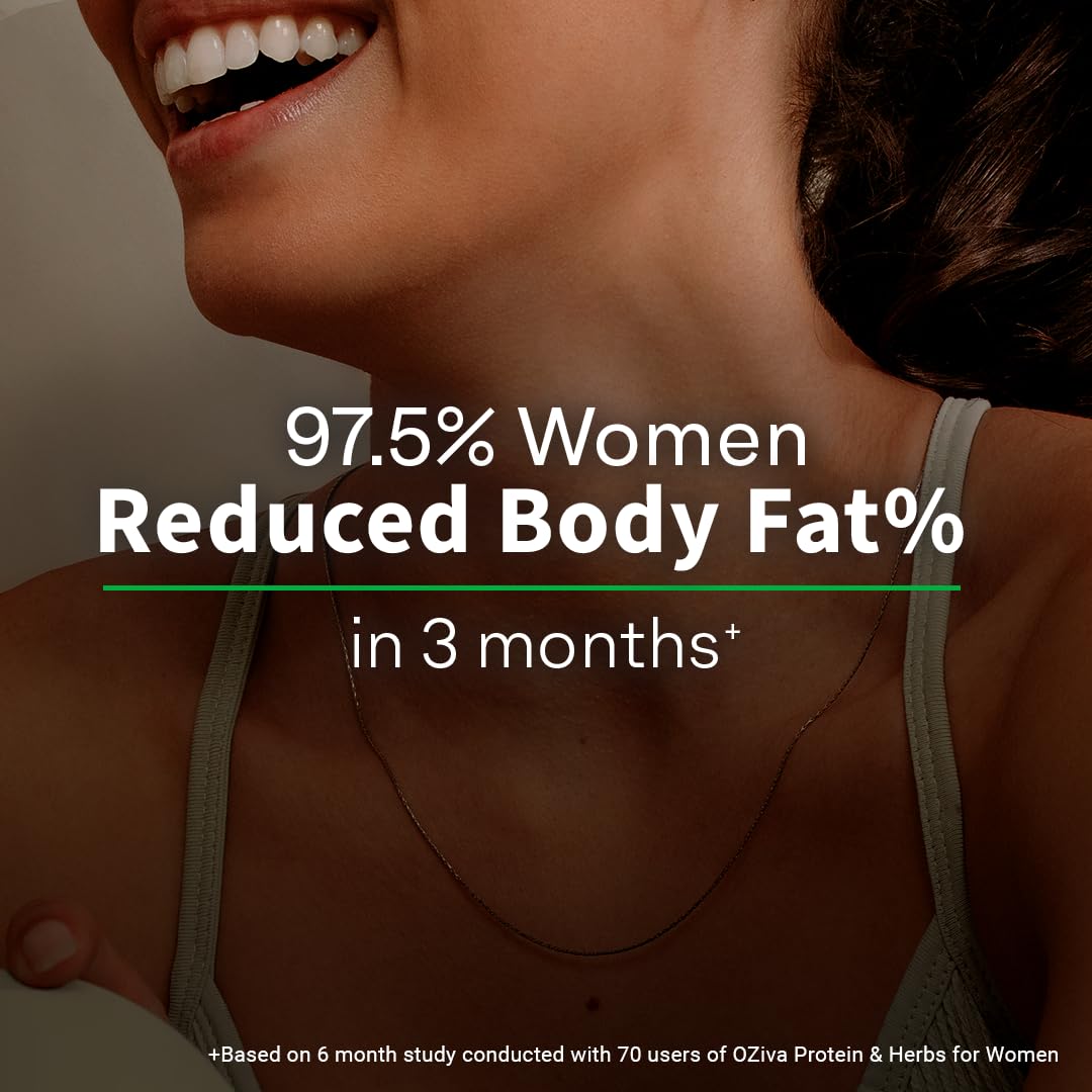 OZiva Protein & Herbs for Women (Vanilla Almond)(453gm)