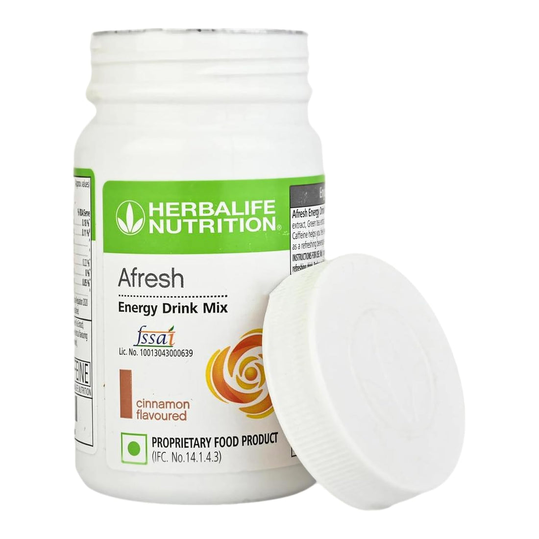 Herbalife Afresh Energy Drink Mix (Cinnamon) - 50g
