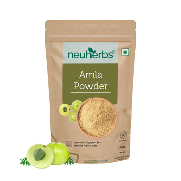 Neuherbs Amla Powder For Hair Growth & Glowing Skin - 100g