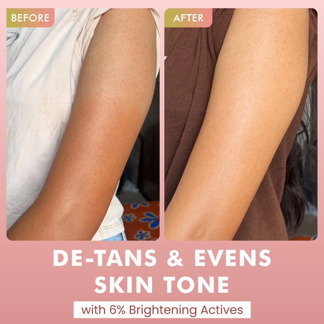 mCaffeine 1% Glycolic Detan Body Wash Tangy Guava 300ml