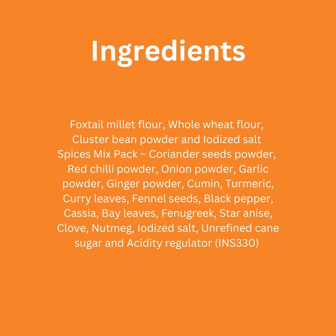 FittR Bites Foxtail Millet Healthy Noodles- Pack of 2