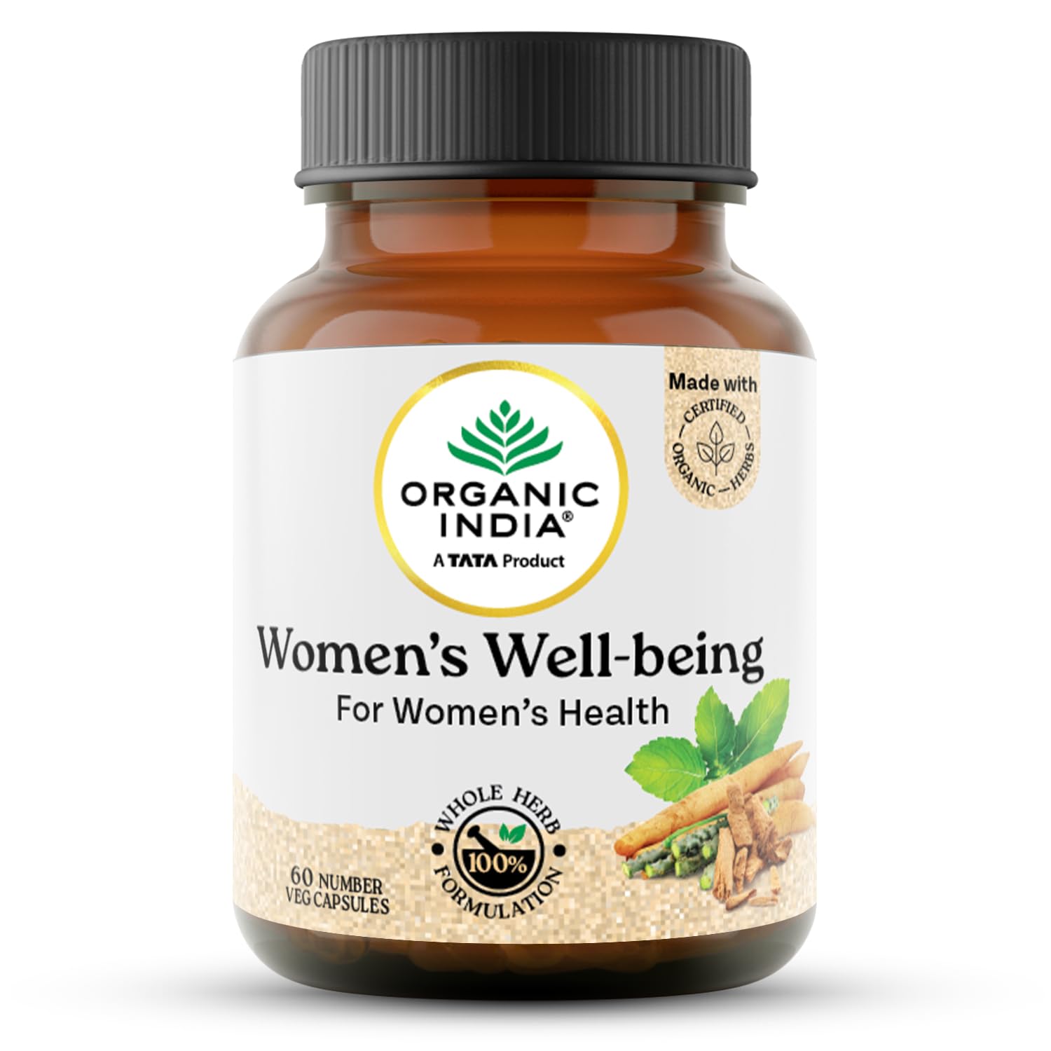 Organic India Women's Well Being - 60 Veg Capsules