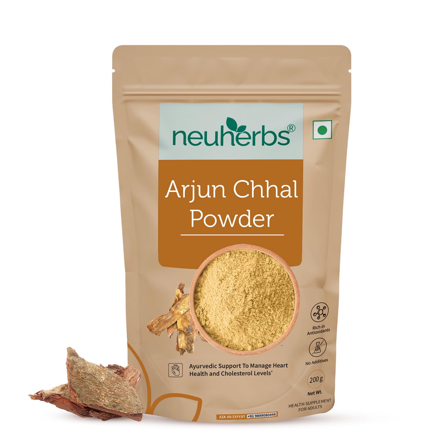 Neuherbs Arjun Chhal Powder - 200g