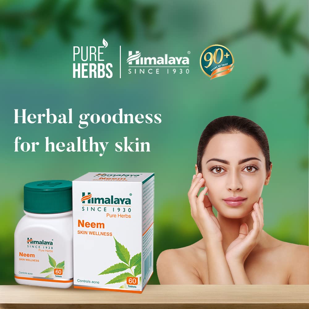 Himalaya Wellness Neem, 60 Tablets