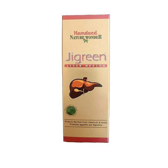 Hamdard Jigreen Syrup 200ml | Natural Herbal Formula for Liver Health