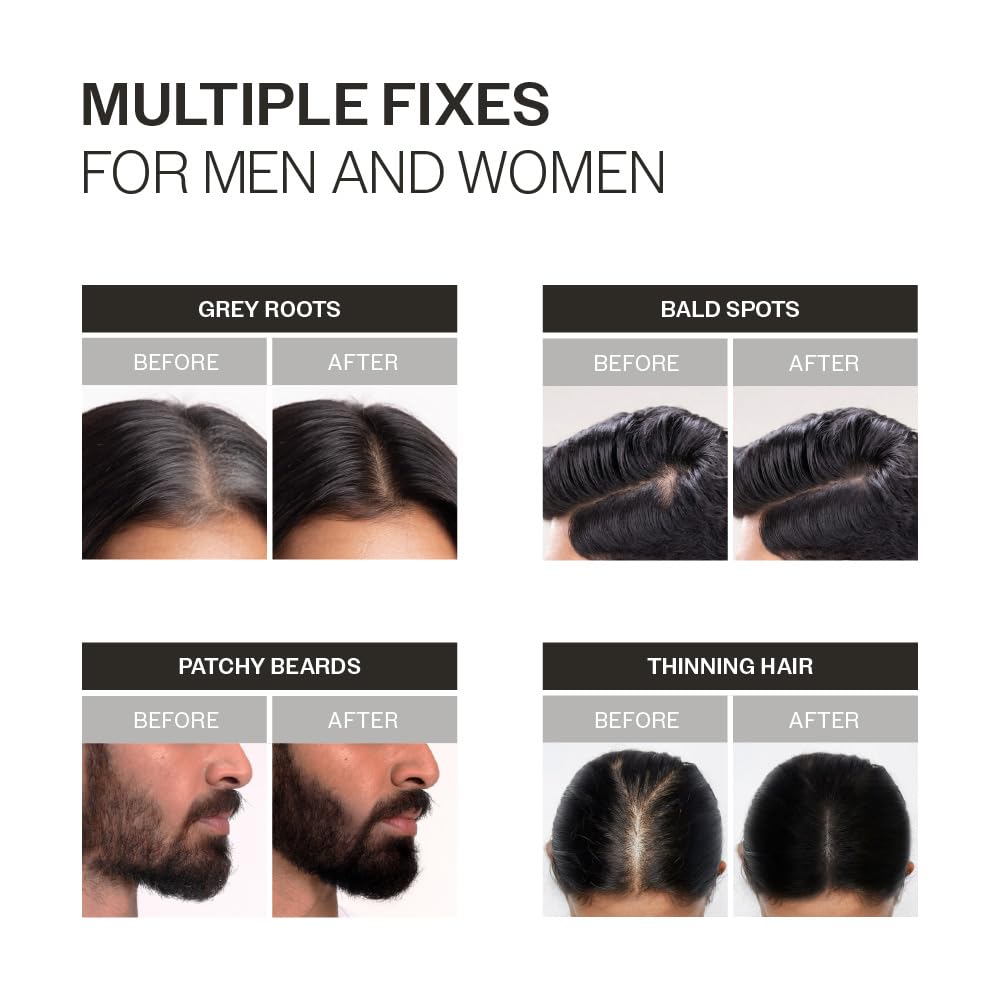 Bare Anatomy Instant Cover-Up Hair Powder | 100% Instant Grey Coverage