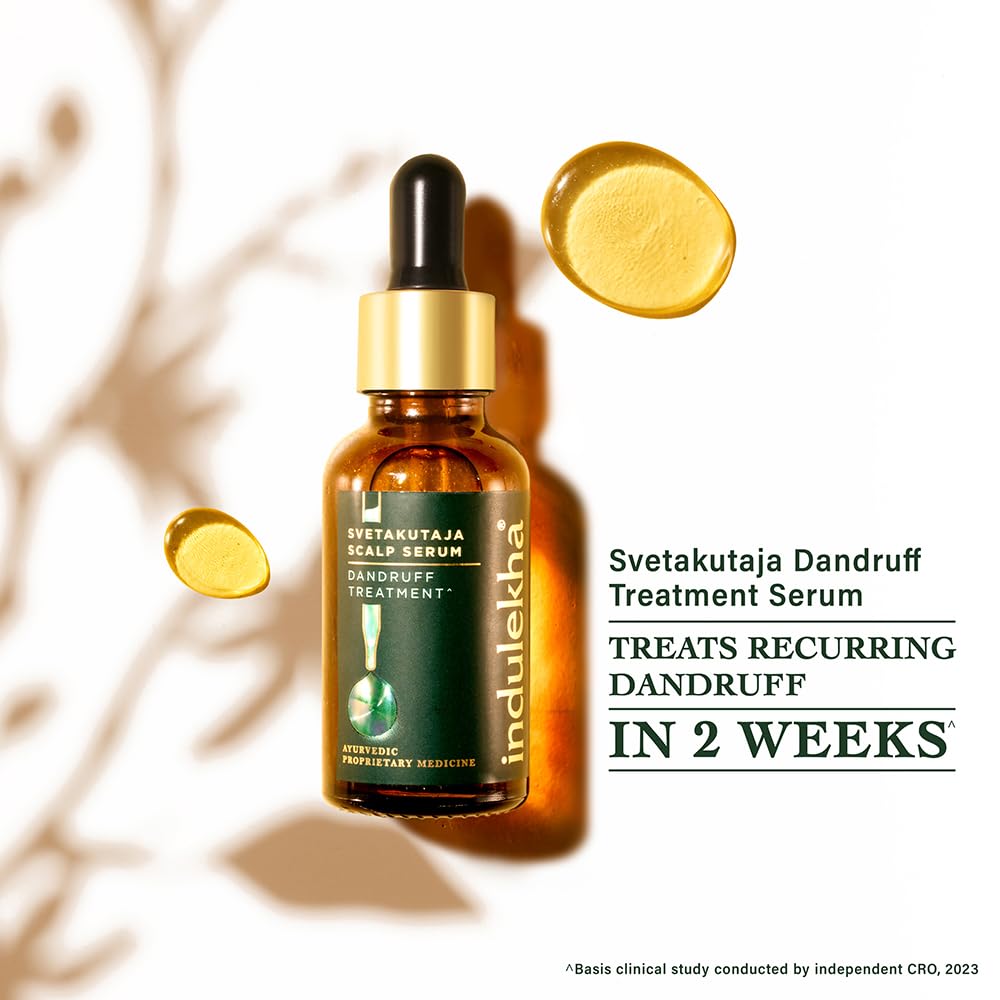 Indulekha Svetakutaja Scalp Serum for Dandruff, 30ml