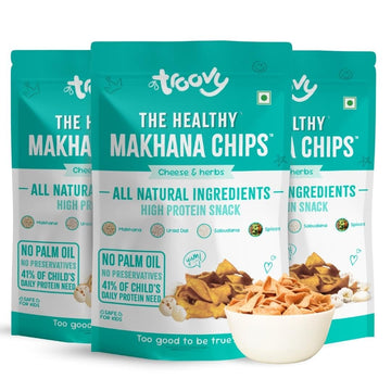 Troovy Makhana Chips | 60g (Pack of 3)