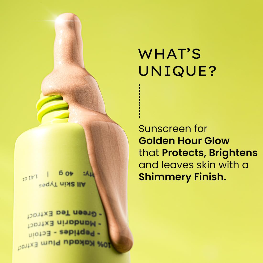 Hyphen Golden Hour Glow Sunscreen SPF50 PA++++ 40g