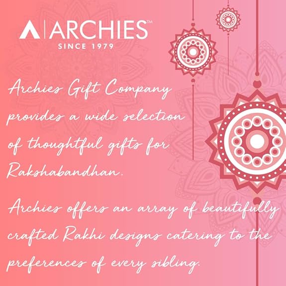 ARCHIES Rakhi Collection For Rakshabandhan | Rakhi For Brother | Rakhi for Bhaiya and Bhabhi | Rakhi Combo Gift Hamper - pack of 2