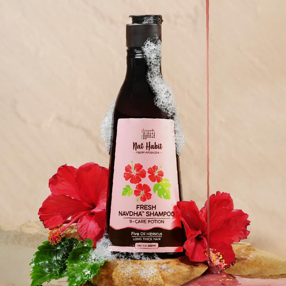 Nat Habit Hibiscus Navdha Shampoo & Conditioner