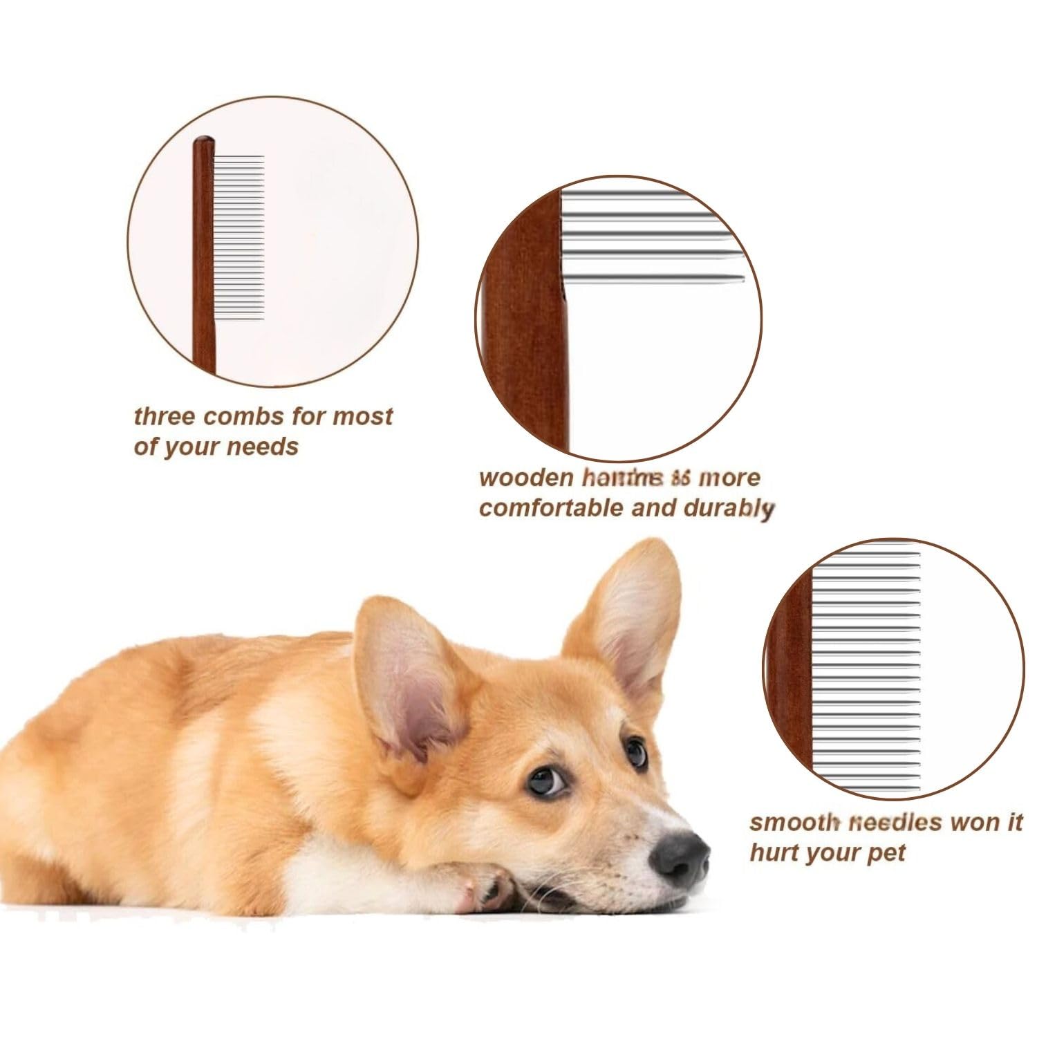 Emily Pets Grooming Comb for Dogs & Cats
