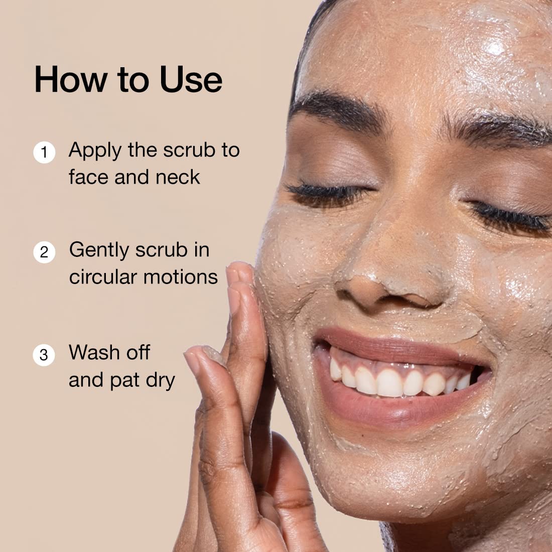 mCaffeine Coffee Tan Removal Face Scrub with Walnut 75g