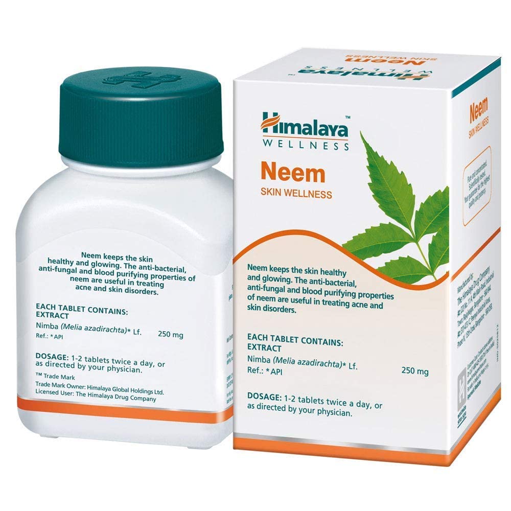 Himalaya Wellness Neem, 60 Tablets