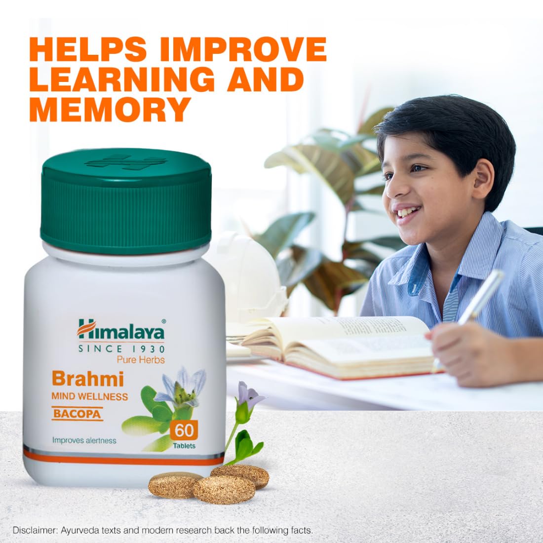 Himalaya Wellness Pure Herbs Brahmi Mind Wellness