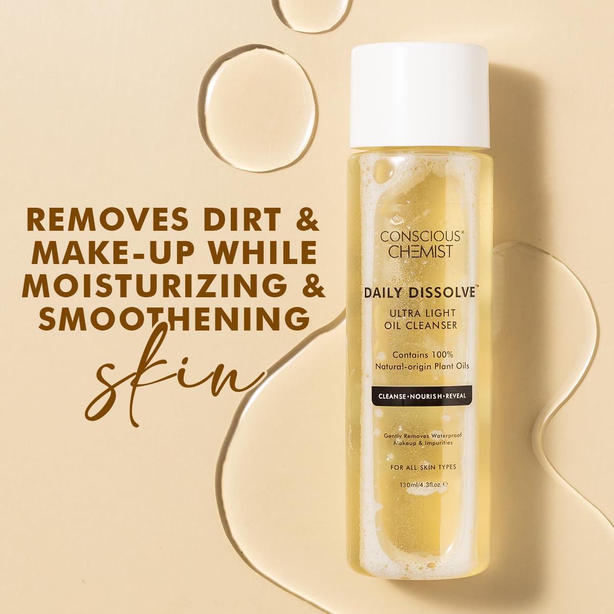 Conscious Chemist Makeup Remover Oil Cleanser