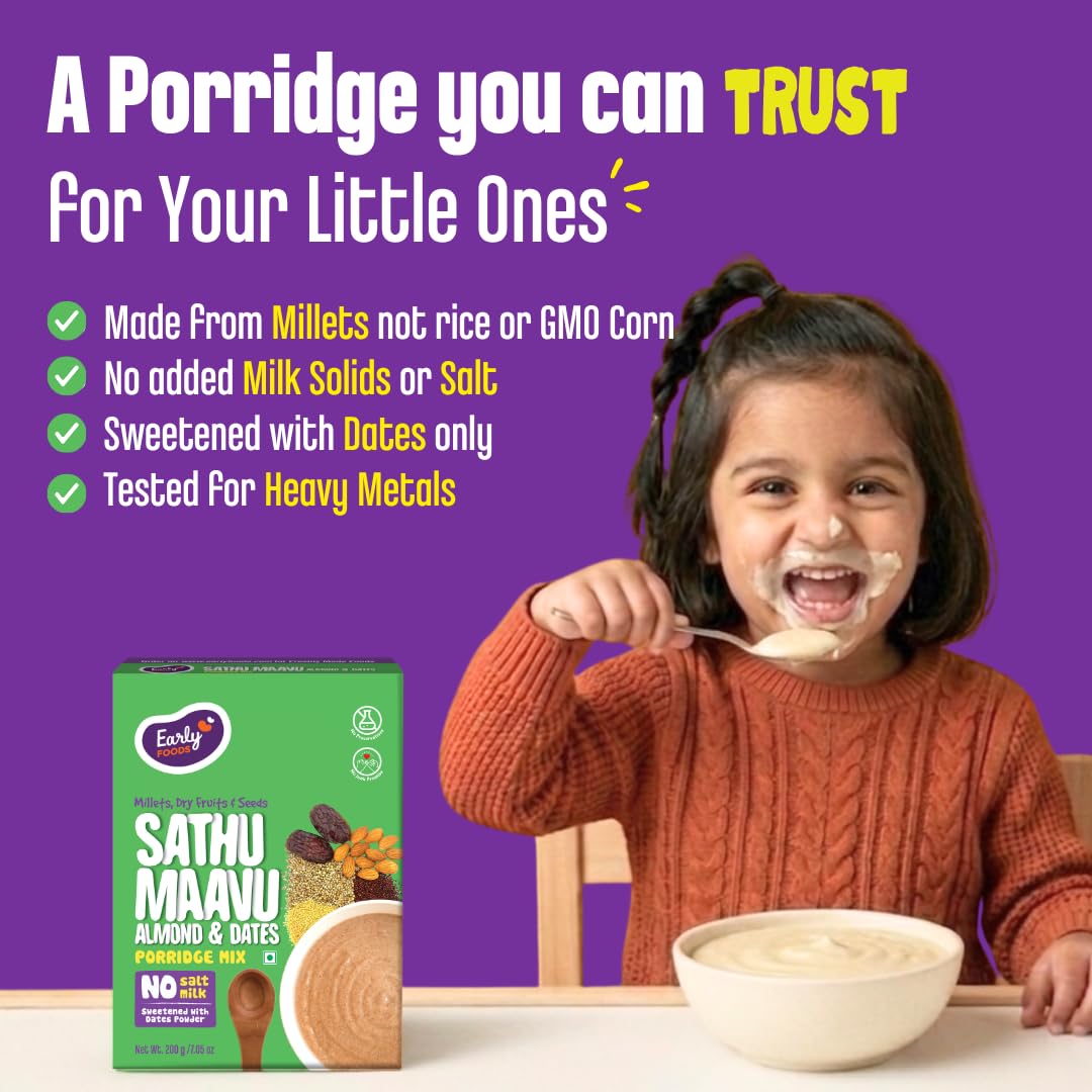 Early Foods - Sathu Maavu with Almonds & Dates - 200G