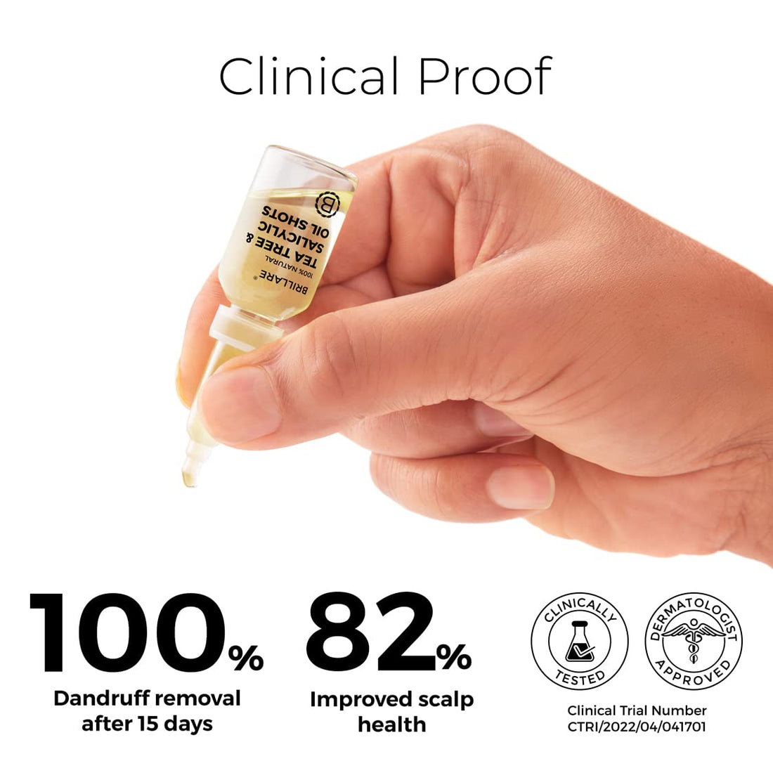 Brillare Tea Tree, Salicylic Acid &amp; Coconut Shots - 48ml