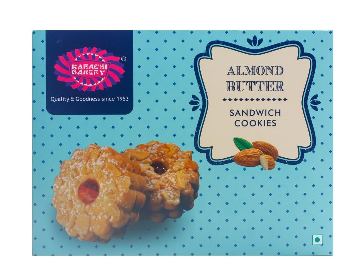Karachi Almond Butter Sandwich Cookies 200g