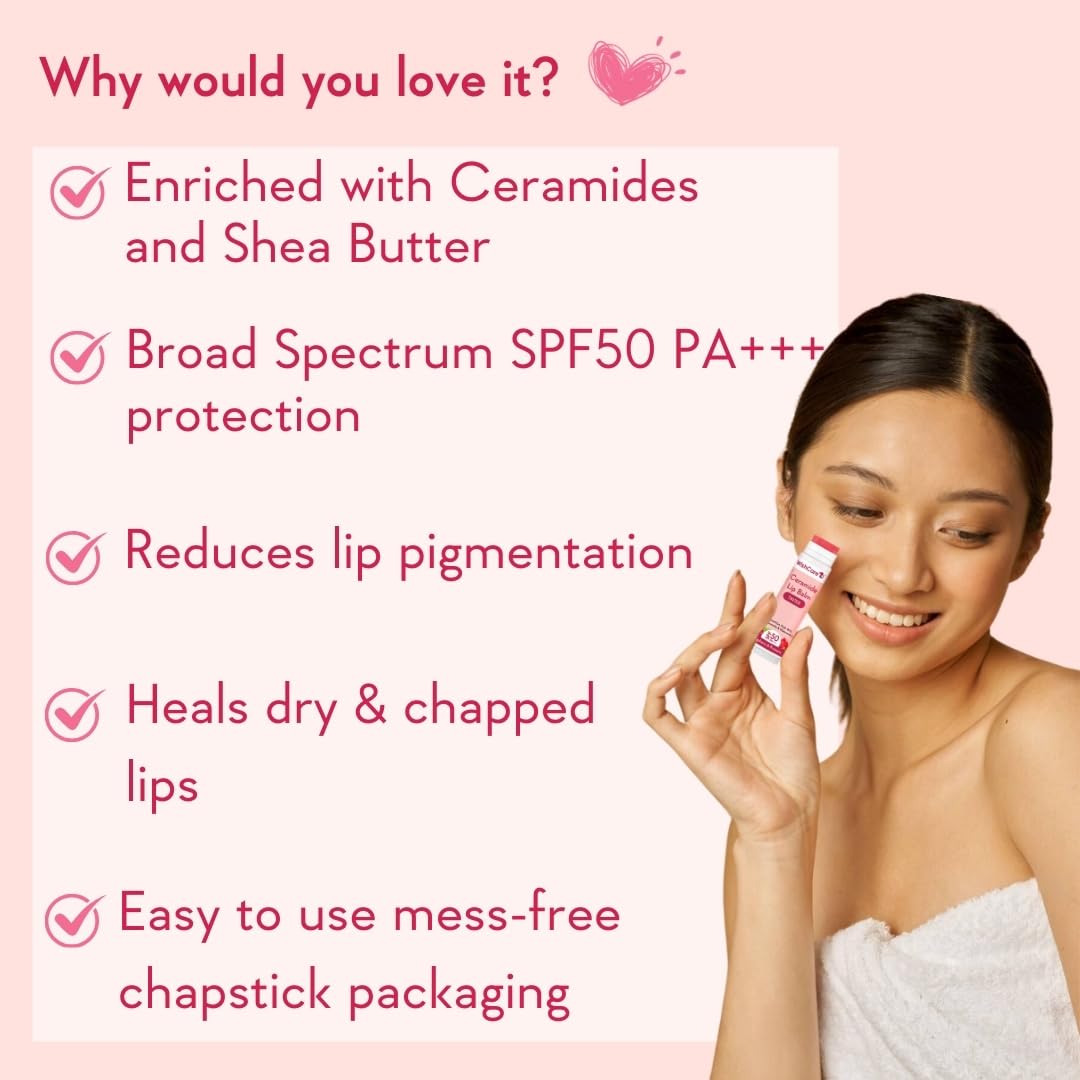 WishCare Tinted Lip Balm with SPF 50 PA+++ - 5g
