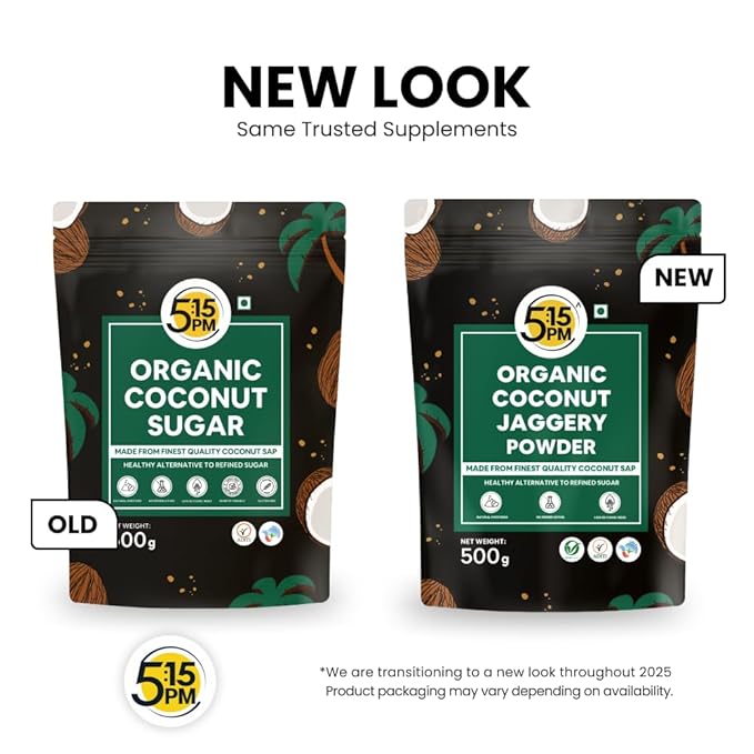 5:15PM Organic Coconut Sugar 500g