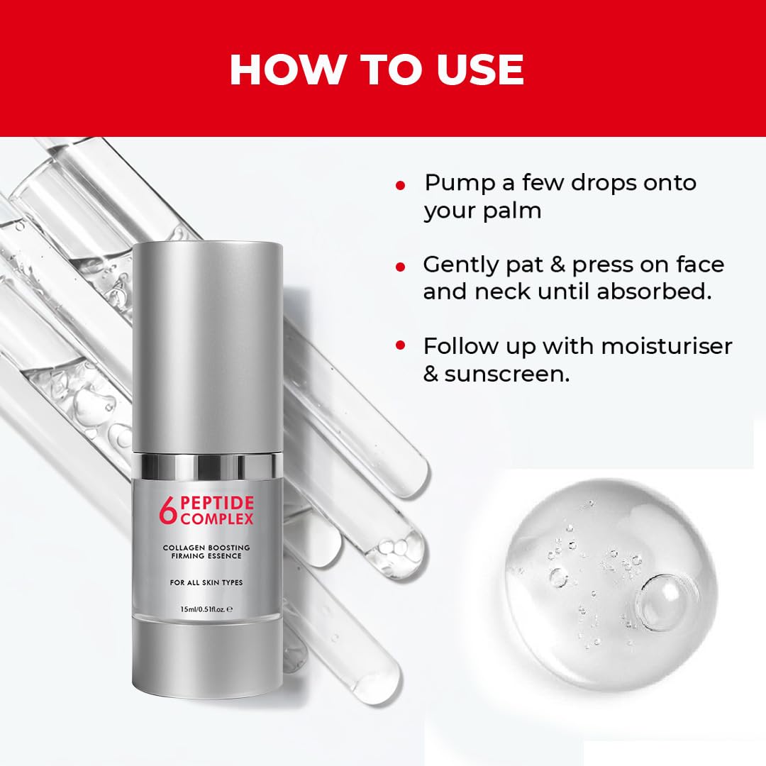Conscious Chemist® 6 Peptide Serum for Face | 15ml