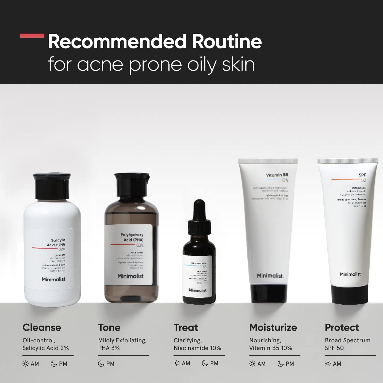 Minimalist Anti-Acne Salicylic Acid 2% Face Wash| 100 ml
